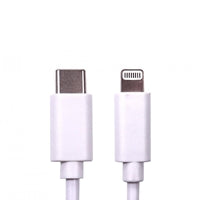 USB-C to Lightning Cable 2m White MFI Certified 9V 2.2A Fast Charge USB-C to Lightning Cable 2m White MFI Certified 9V 2.2A Fast Charge